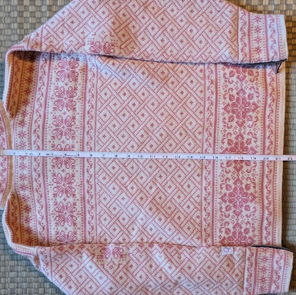 DALE OF NORWAY x Olympics Women's Cardigan Sweater Jacket Size M Made in Norway - Picture 9 of 9